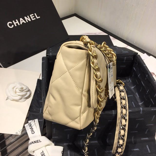 Chanel女包 Chanel秋冬19Bag 小香迷菱格紋 Chanel口蓋包 Chanel鏈條包手拎斜挎包  djc3911